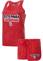 Concepts Sport St Louis Cardinals Womens Red Billboard PJ Set