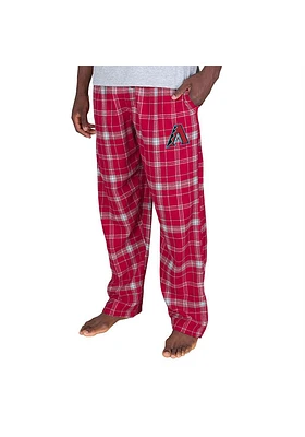 Concepts Sport Arizona Diamondbacks Mens Red Ultimate Flannel Sleep Pants