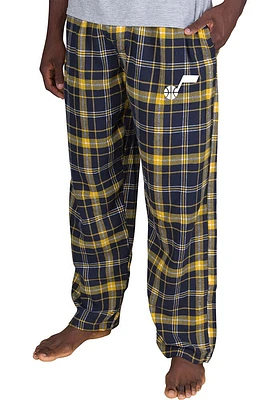Concepts Sport Utah Jazz Mens Navy Blue Ultimate Flannel Sleep Pants