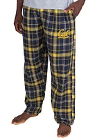Concepts Sport Cal Golden Bears Mens Navy Blue Ultimate Flannel Sleep Pants