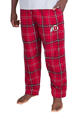 Concepts Sport Utah Utes Mens Red Ultimate Flannel Sleep Pants