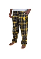 Concepts Sport Wyoming Cowboys Mens Black Ultimate Flannel Sleep Pants