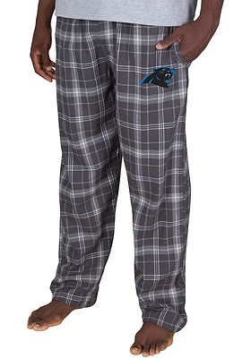 Concepts Sport Carolina Panthers Mens Grey Ultimate Flannel Sleep Pants