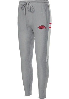 Concepts Sport Arkansas Razorbacks Mens Grey Stature Pants