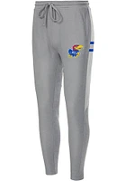 Concepts Sport Kansas Jayhawks Mens Grey Stature Pants