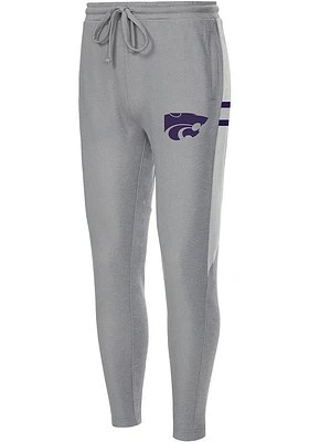 K-State Wildcats Mens Grey Stature Pants