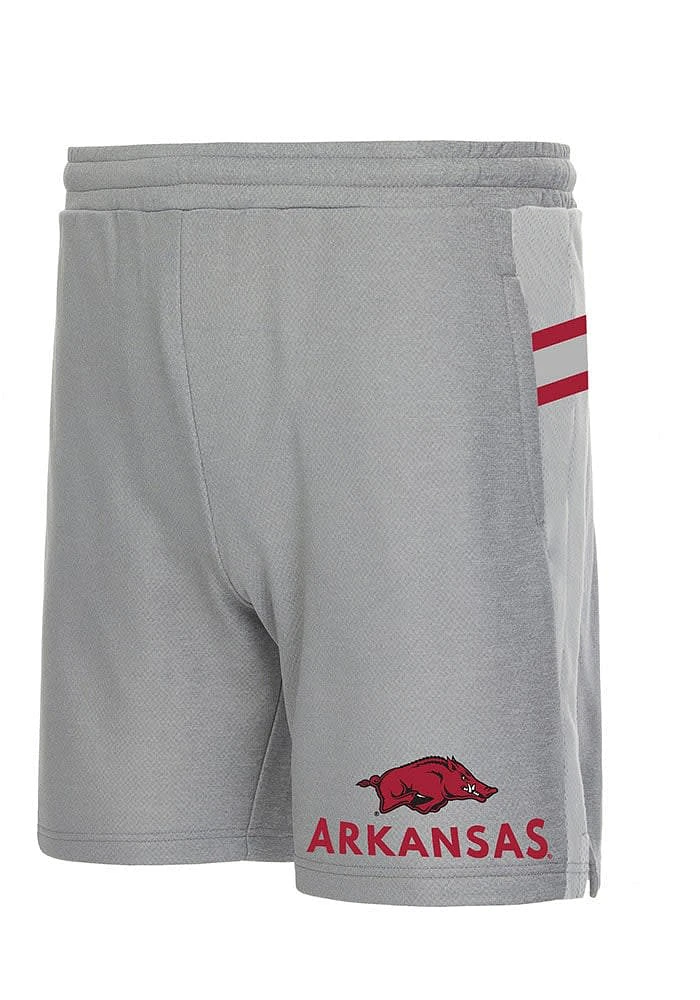 Concepts Sport Arkansas Razorbacks Mens Grey Stature Shorts