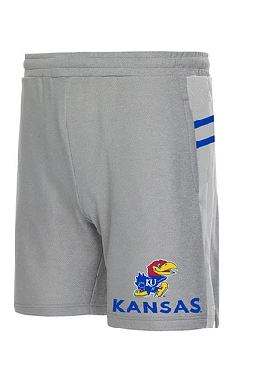 Concepts Sport Kansas Jayhawks Mens Grey Stature Shorts