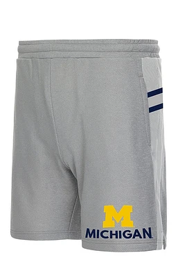 Concepts Sport Michigan Wolverines Mens Grey Stature Shorts