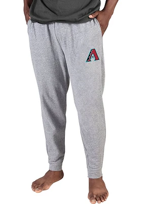 Concepts Sport Arizona Diamondbacks Mens Grey Mainstream Cuffed Terry Sweatpants