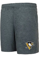 Concepts Sport Pittsburgh Penguins Mens Charcoal Powerplay Shorts