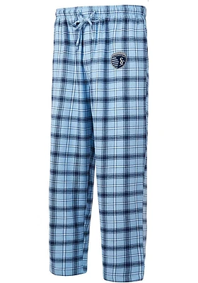 Sporting Kansas City Mens Light Blue Ledger Sleep Pants