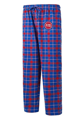 Detroit Pistons Mens Blue Ledger Sleep Pants