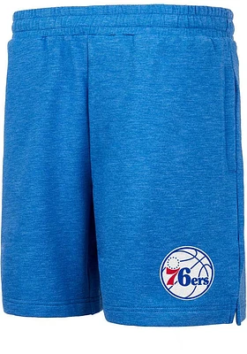 Concepts Sport Philadelphia 76ers Mens Blue Powerplay Shorts