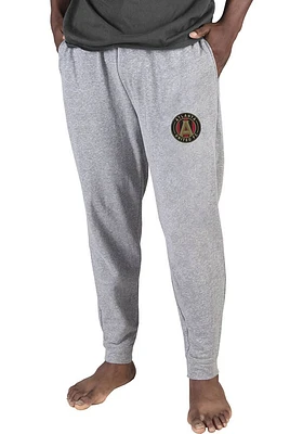Concepts Sport Atlanta United FC Mens Grey Mainstream Cuffed Terry Sweatpants