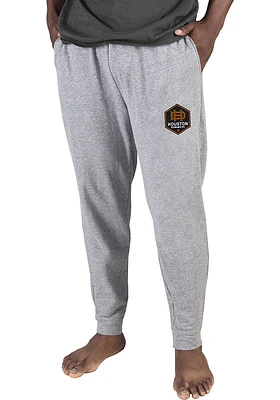 Concepts Sport Houston Dynamo Mens Grey Mainstream Cuffed Terry Sweatpants