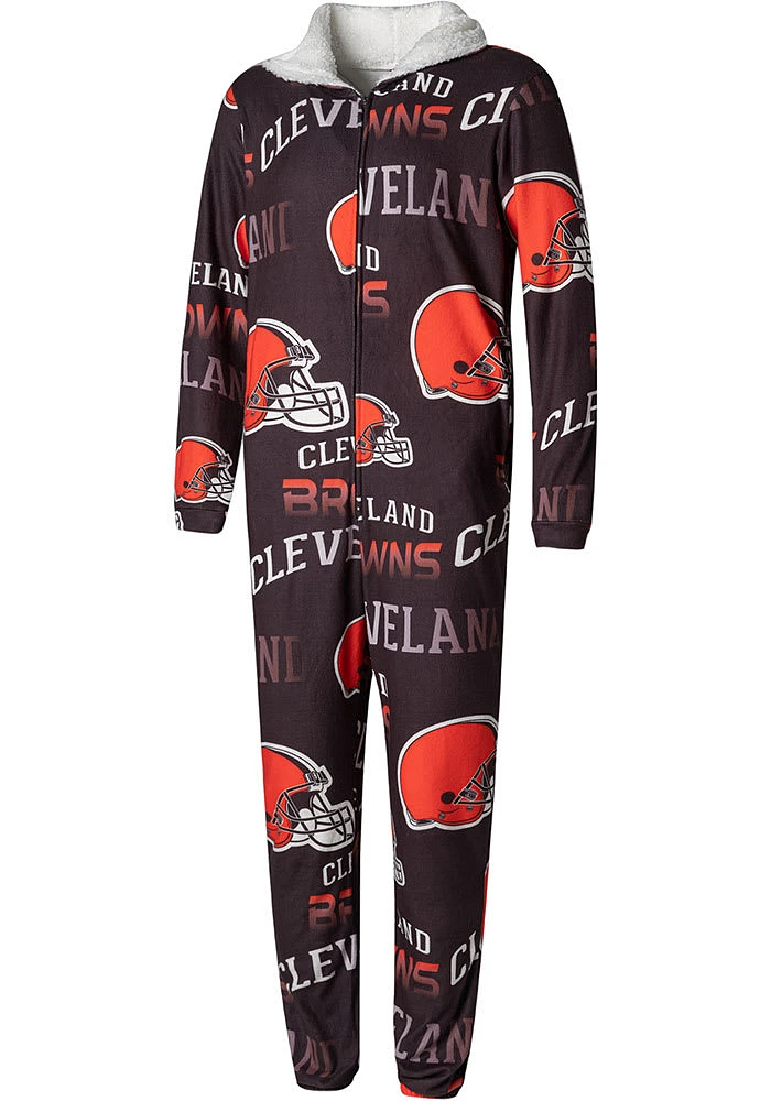 Concepts Sport Cleveland Browns Mens Brown Union Suit Sleep Pants