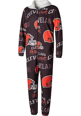 Concepts Sport Cleveland Browns Mens Brown Union Suit Sleep Pants