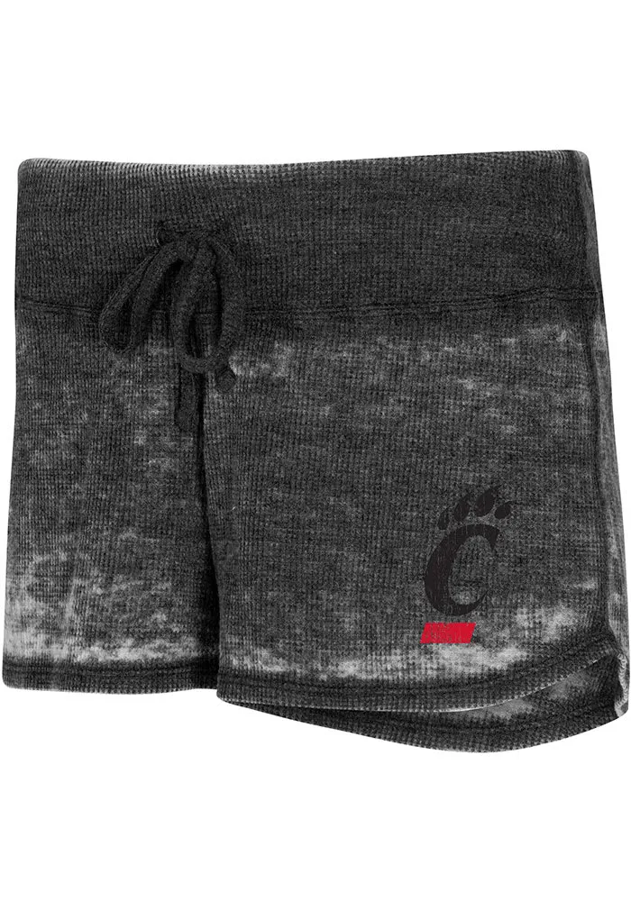 Cincinnati Bearcats Womens Charcoal Resurgence Shorts