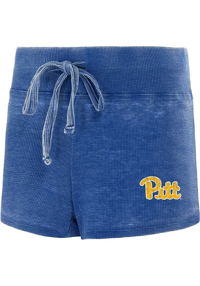 Concepts Sport Pitt Panthers Womens Blue Resurgence Shorts