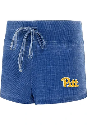 Concepts Sport Pitt Panthers Womens Blue Resurgence Shorts