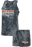Concepts Sport Texas Longhorns Womens Charcoal Billboard PJ Set