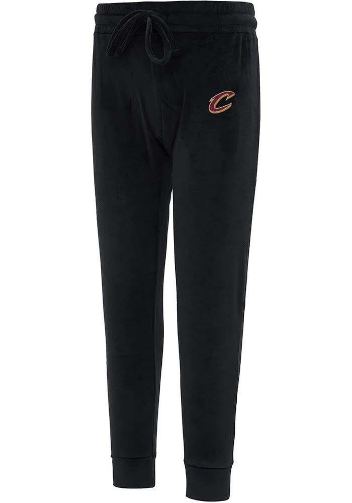 Concepts Sport Cleveland Cavaliers Womens Intermission Black Sweatpants