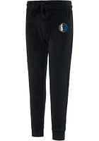 Dallas Mavericks Womens Intermission Black Sweatpants