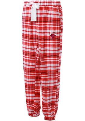 Concepts Sport Chicago Bulls Womens Red Mainstay Loungewear Sleep Pants
