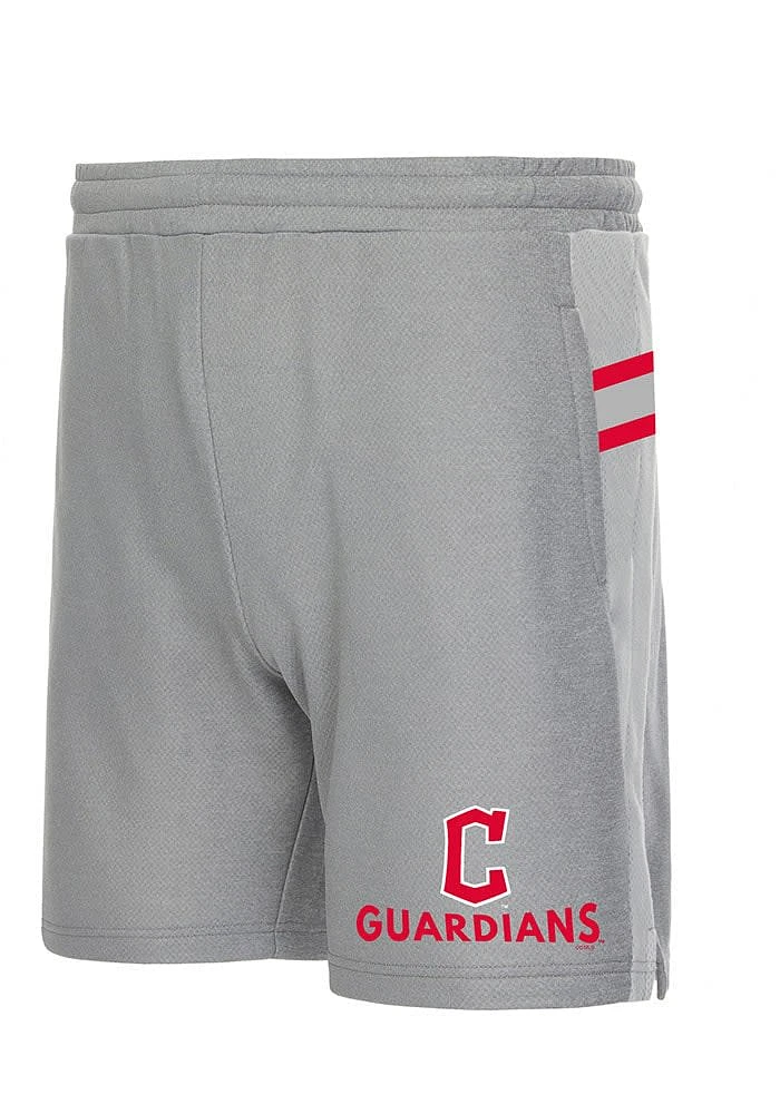 Concepts Sport Cleveland Guardians Mens Grey Stature Short Shorts