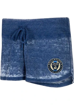 Concepts Sport Philadelphia Union Womens Navy Blue Resurgence Shorts