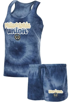 Concepts Sport Philadelphia Union Womens Navy Blue Billboard PJ Set