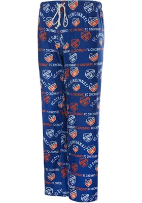 FC Cincinnati Womens Blue Flagship Loungewear Sleep Pants