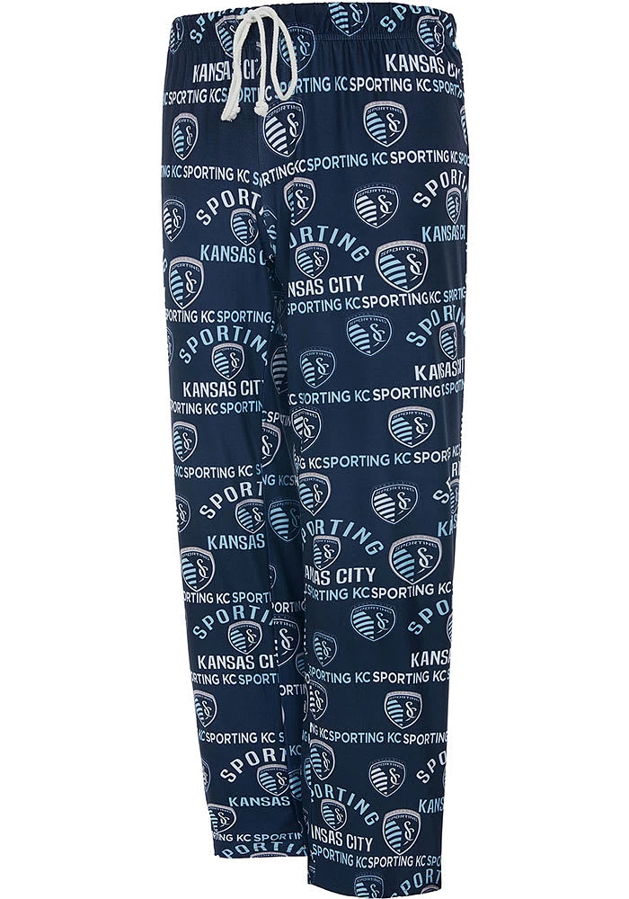 Sporting Kansas City Womens Navy Blue Flagship Loungewear Sleep Pants
