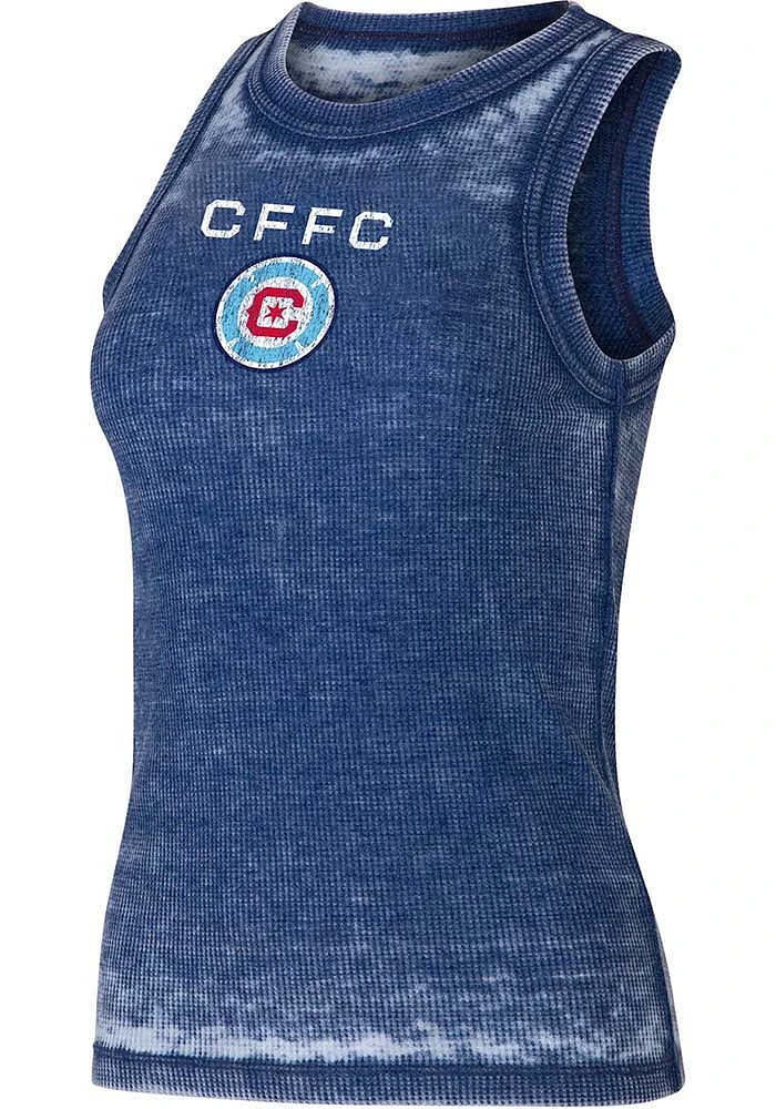 Chicago Fire Womens Navy Blue Resurgence Tank Top