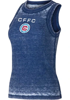 Chicago Fire Womens Navy Blue Resurgence Tank Top