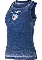 Chicago Fire Womens Navy Blue Resurgence Tank Top