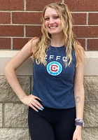Chicago Fire Womens Navy Blue Resurgence Tank Top