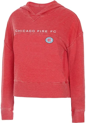 Chicago Fire Womens Red Resurgence Hooded Sweatshirt