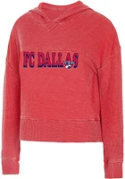 FC Dallas Womens Red Resurgence Hooded Sweatshirt