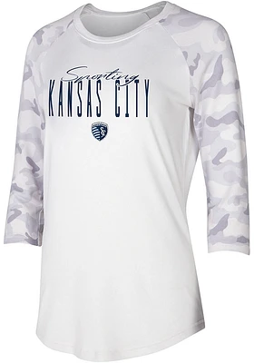 Sporting Kansas City Womens Green Composite LS Tee