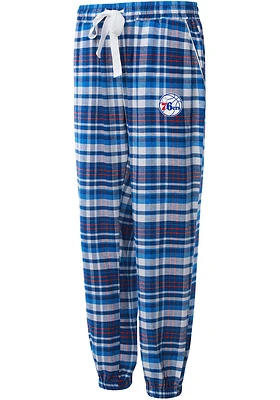 Concepts Sport Philadelphia 76ers Womens Blue Mainstay Loungewear Sleep Pants