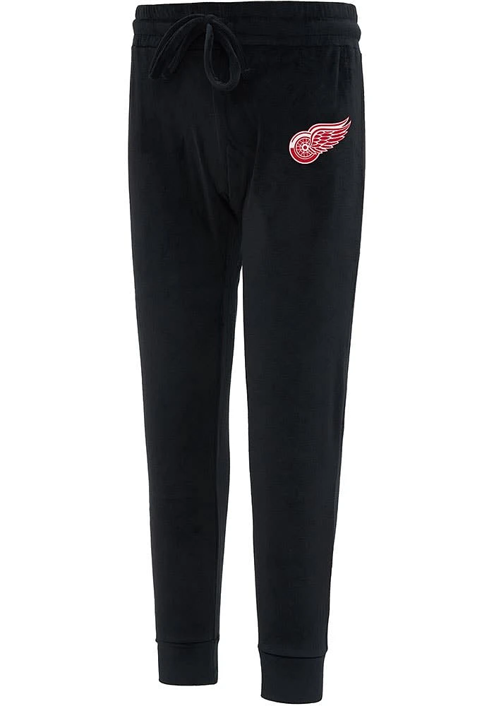 Concepts Sport Detroit Red Wings Womens Intermission Black Sweatpants