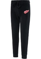 Concepts Sport Detroit Red Wings Womens Intermission Black Sweatpants