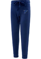 St Louis Blues Womens Intermission Navy Blue Sweatpants