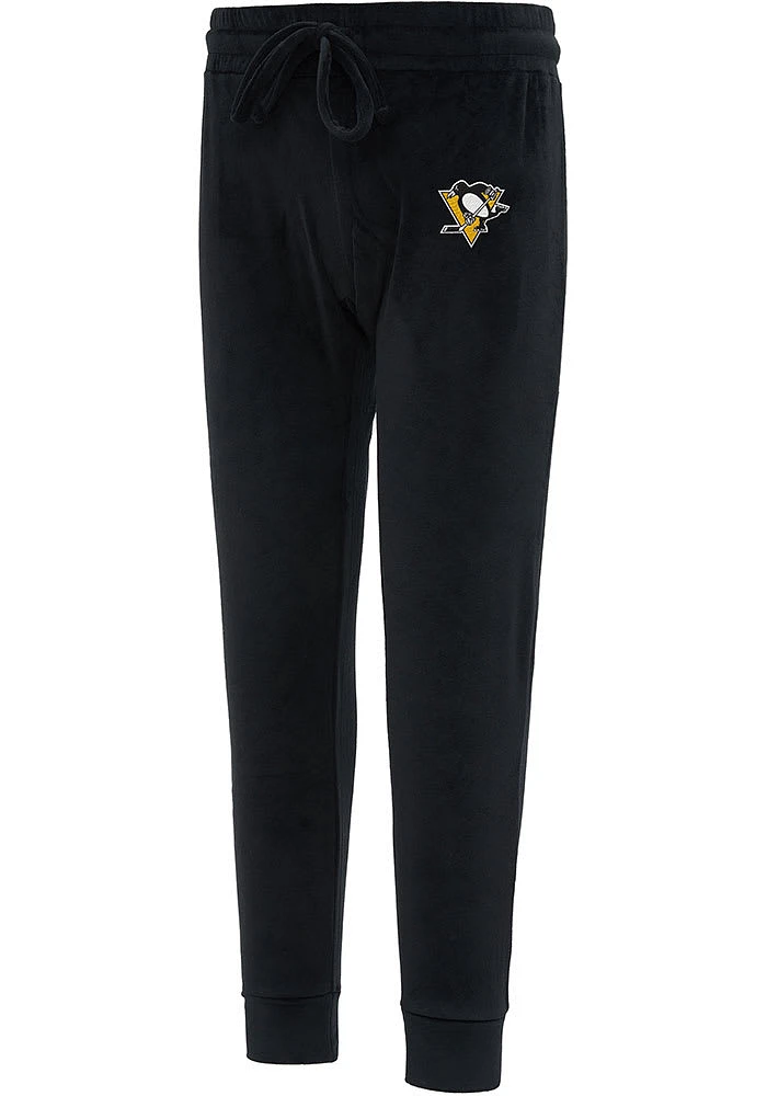 Concepts Sport Pittsburgh Penguins Womens Intermission Black Sweatpants
