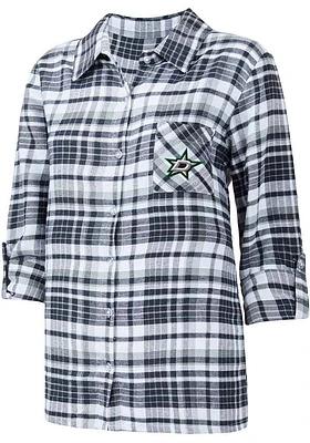 Concepts Sport Dallas Stars Womens Black Mainstay Loungewear Sleep Shirt