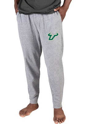 Concepts Sport South Florida Bulls Mens Grey Mainstream Cuffed Terry Sweatpants