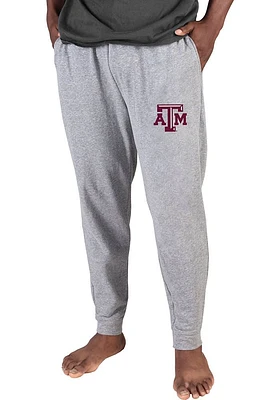 Concepts Sport Texas A&M Aggies Mens Grey Mainstream Cuffed Terry Sweatpants