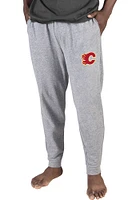 Concepts Sport Calgary Flames Mens Grey Mainstream Cuffed Terry Sweatpants